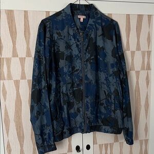 Juicy Couture Blue and Black Patterned Jacket
